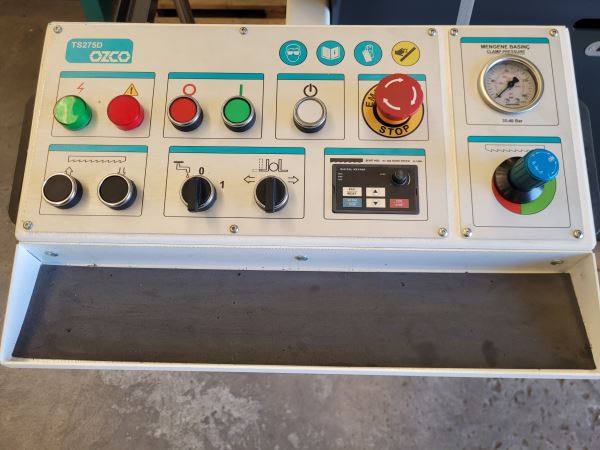 OZCO TS275D YARI OTOMATİK ÇİFT YÖN AÇILI ŞERİT TESTERE