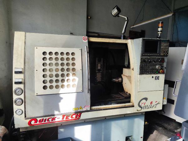 Qicktech 60 lik Çift Ayna C Eksenli CNC Torna