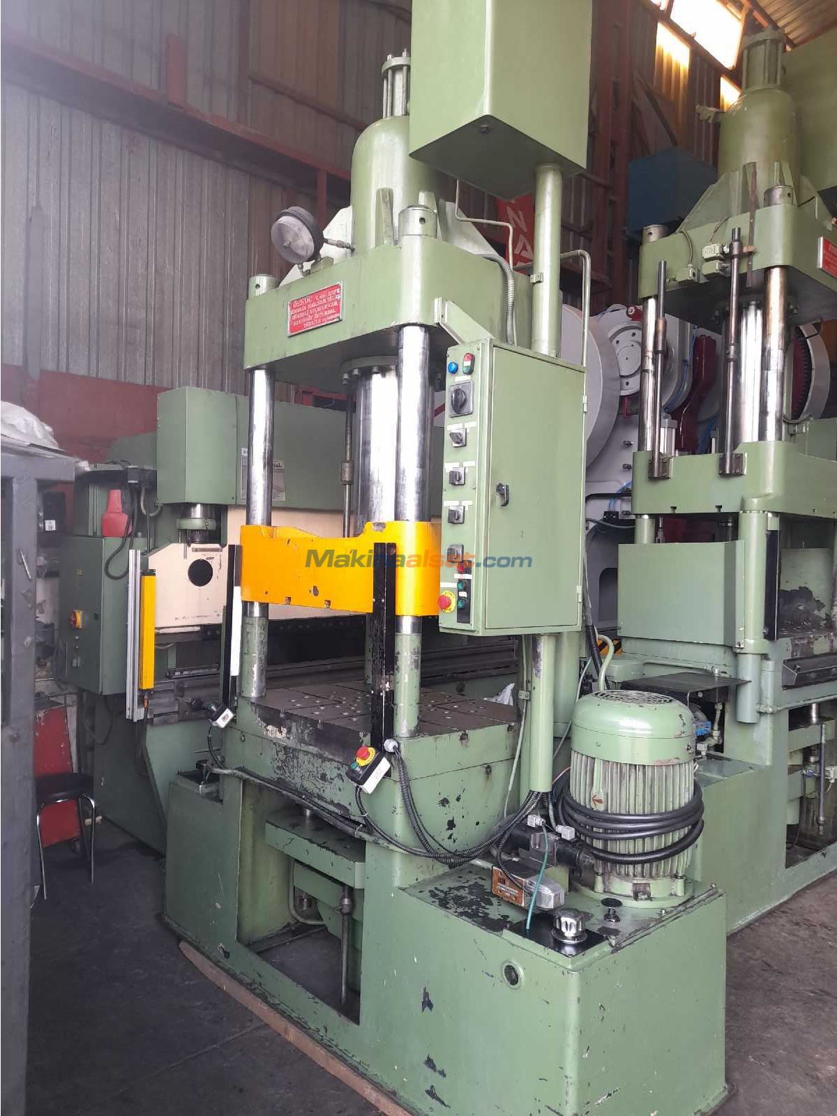 ÖZKOÇ MARKA 160 TON SIVAMA PRESİ