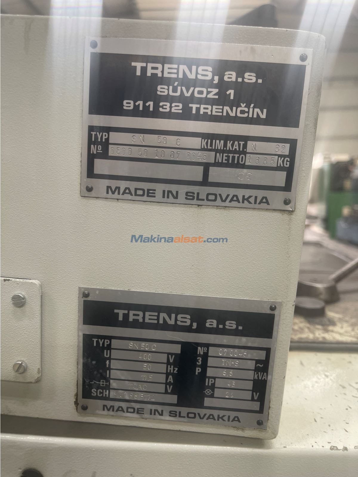 Tos Trencin Universal Torna
