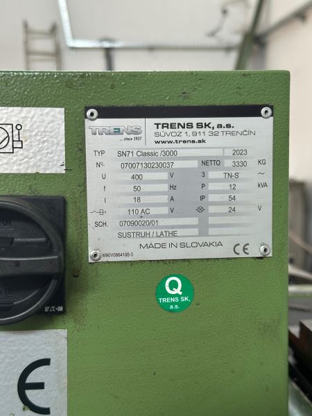 Trens Sk SN71- 3 Metre 12 inch Universal Torna