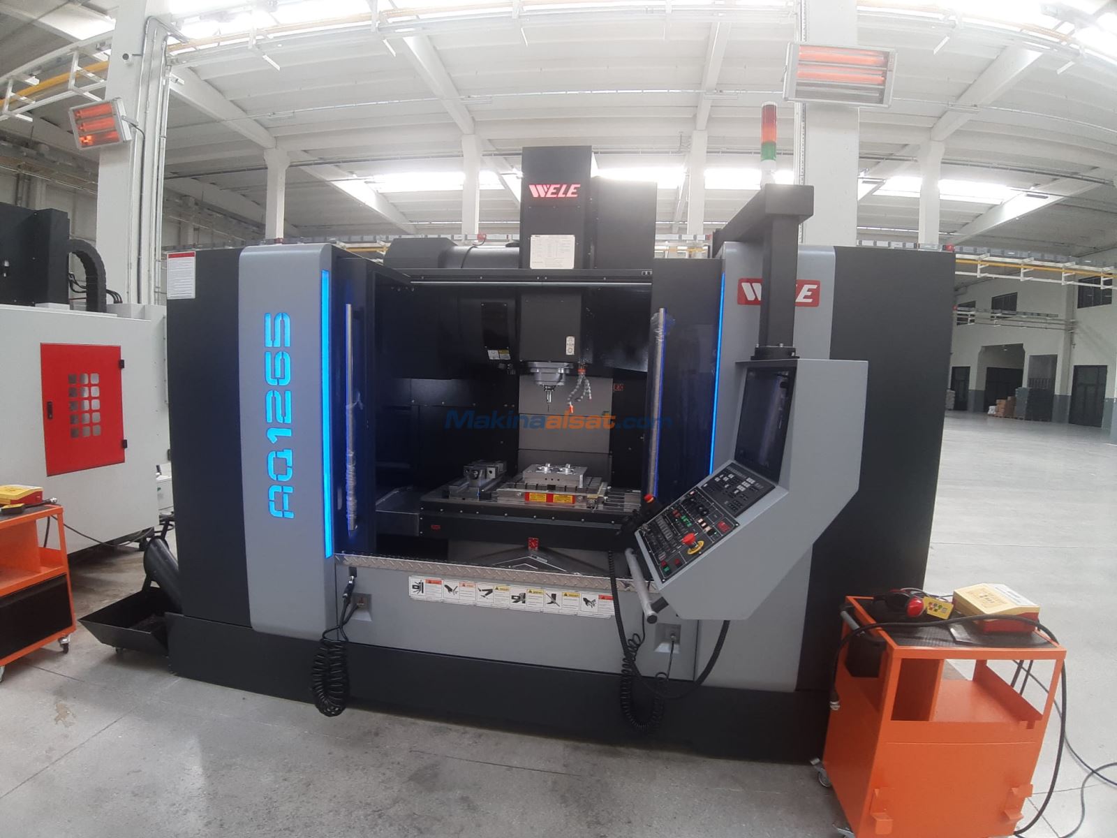 Satılık ikinci el WELE AQ1265 Sıfır Ayarında Dik İşlem CNC Dik