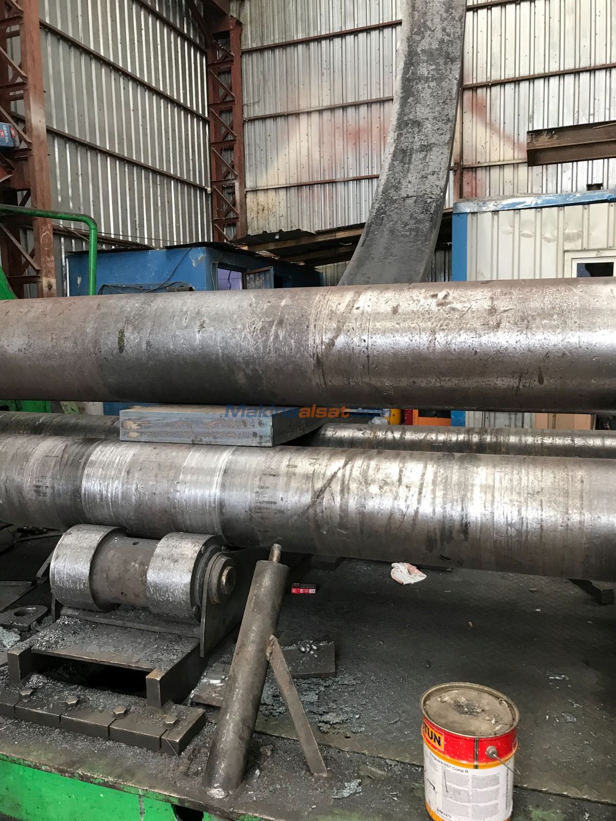 3 Metre Hidrolik Ön Bükümlü Silindir