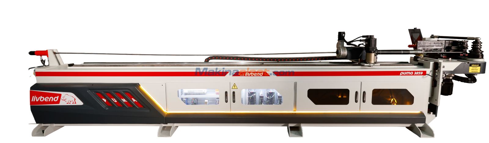 Liv Makina PUMA 5 Eksen 38 Cnc Malafalı Boru Bükme