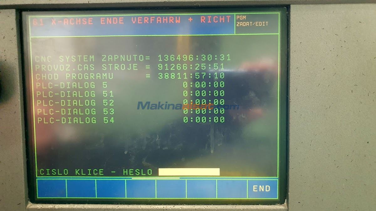 Bed Milling machine MECOF CS 105 (2003) - X:8300 mm