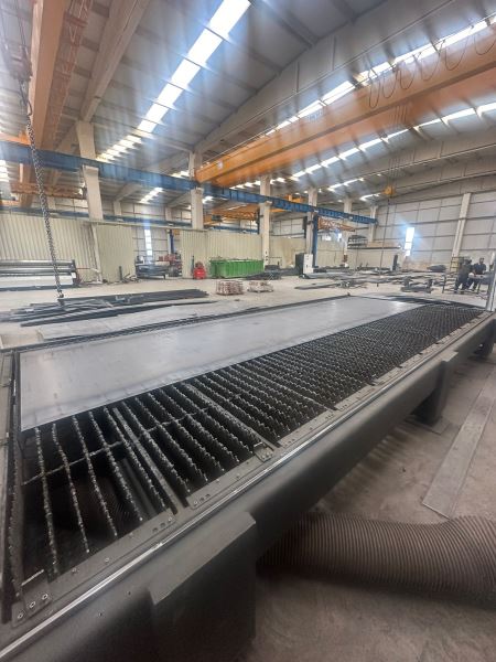 C SERİSİ - 6000x2500 - 12KW FİBER LAZER KESİM