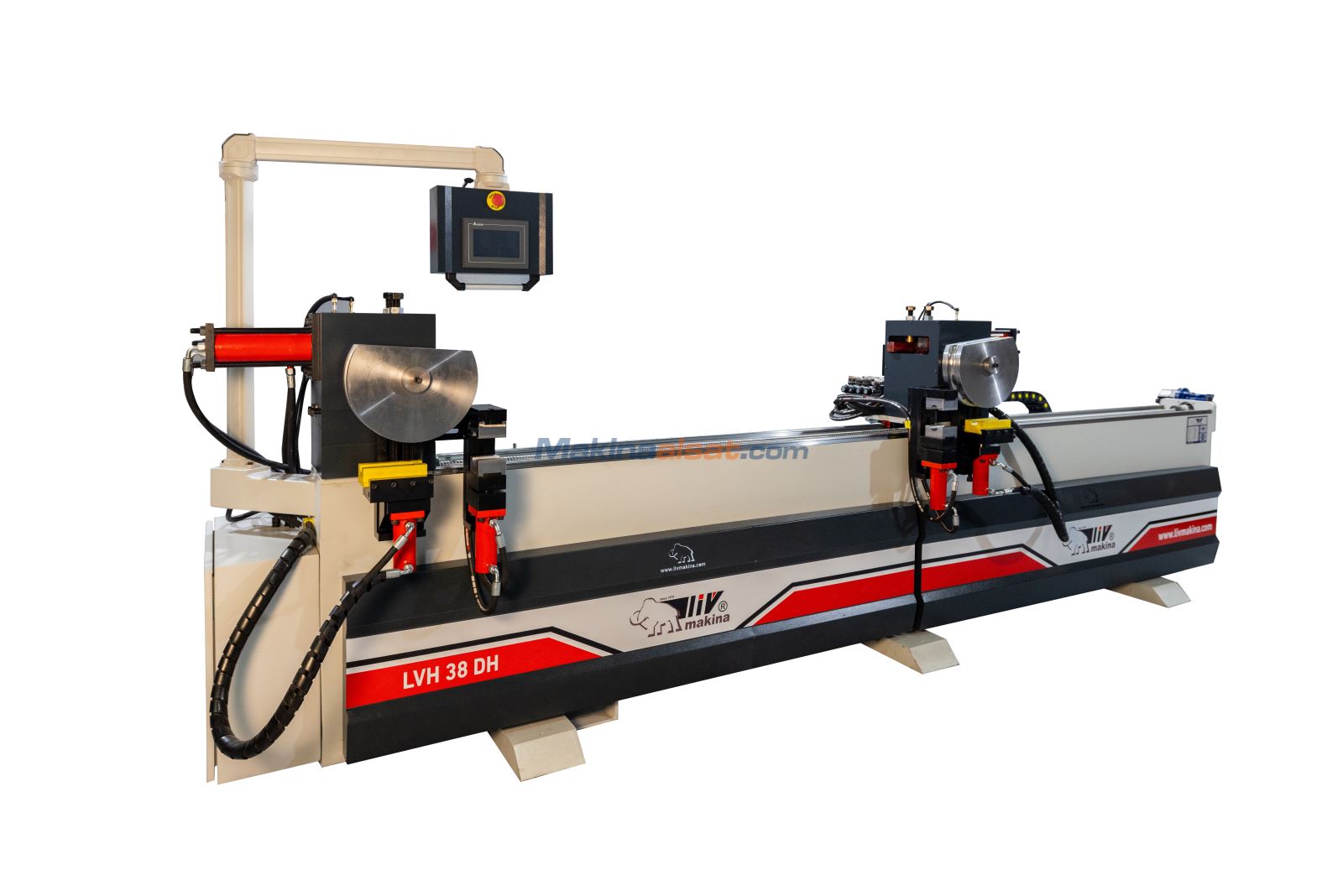 Liv Makina TWIN Double 38 NC Çift Kafa Boru Profil Kıvırma