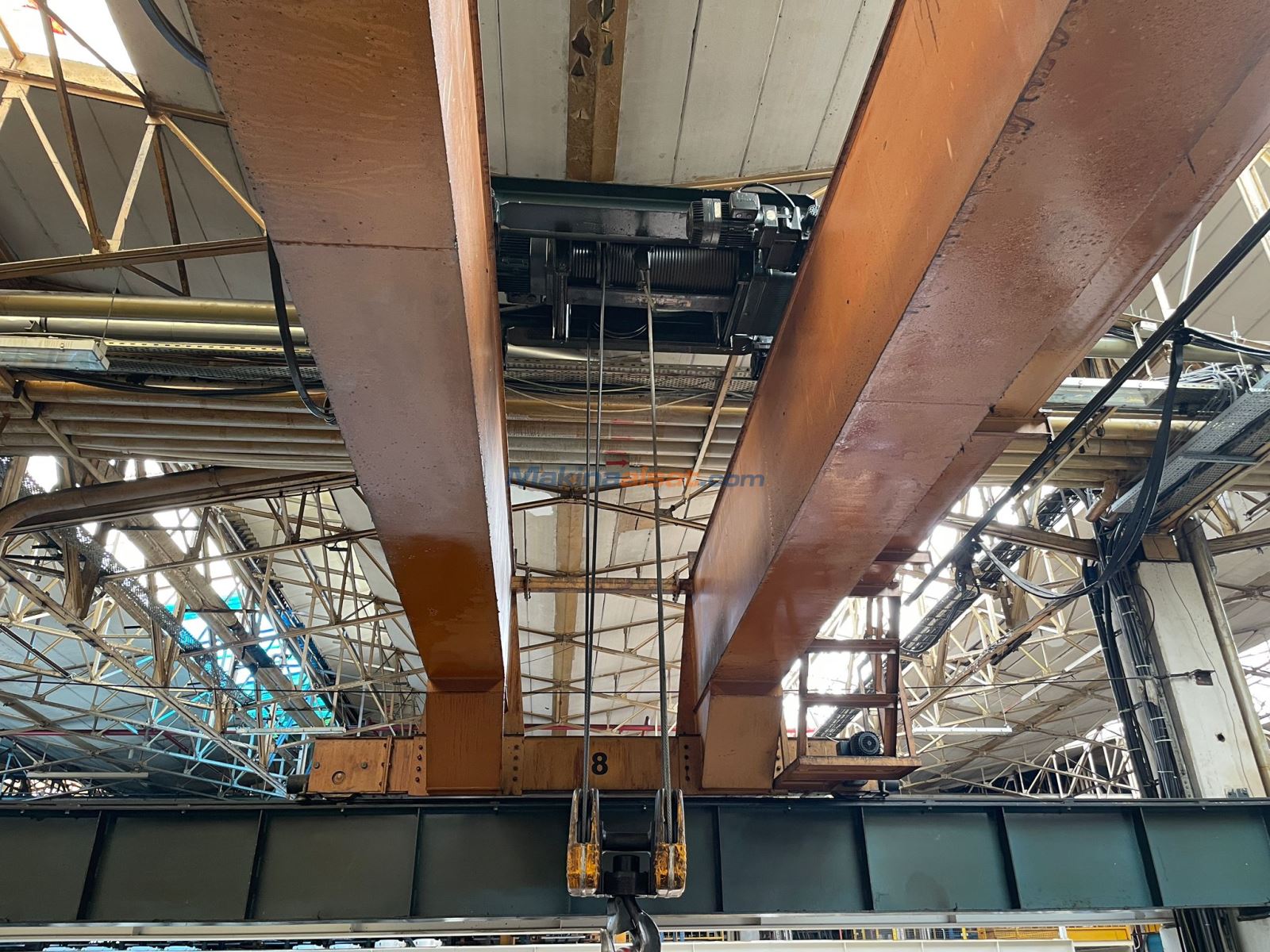 DEMAG MARKA 8 TON TAVAN VİNCİ