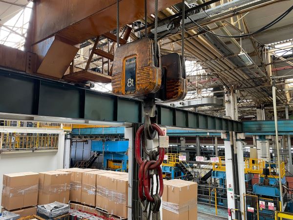 DEMAG MARKA 8 TON TAVAN VİNCİ