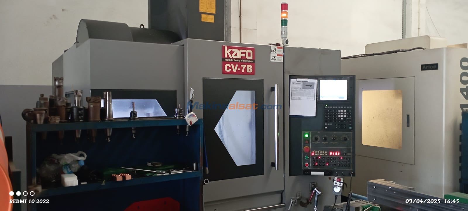 KAFO CV7B CNC DİK İŞLEME MERKEZİ
