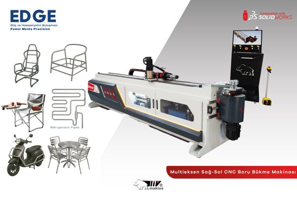 Liv Makina EDGE Multieksen Sağ-Sol CNC Boru Bükme