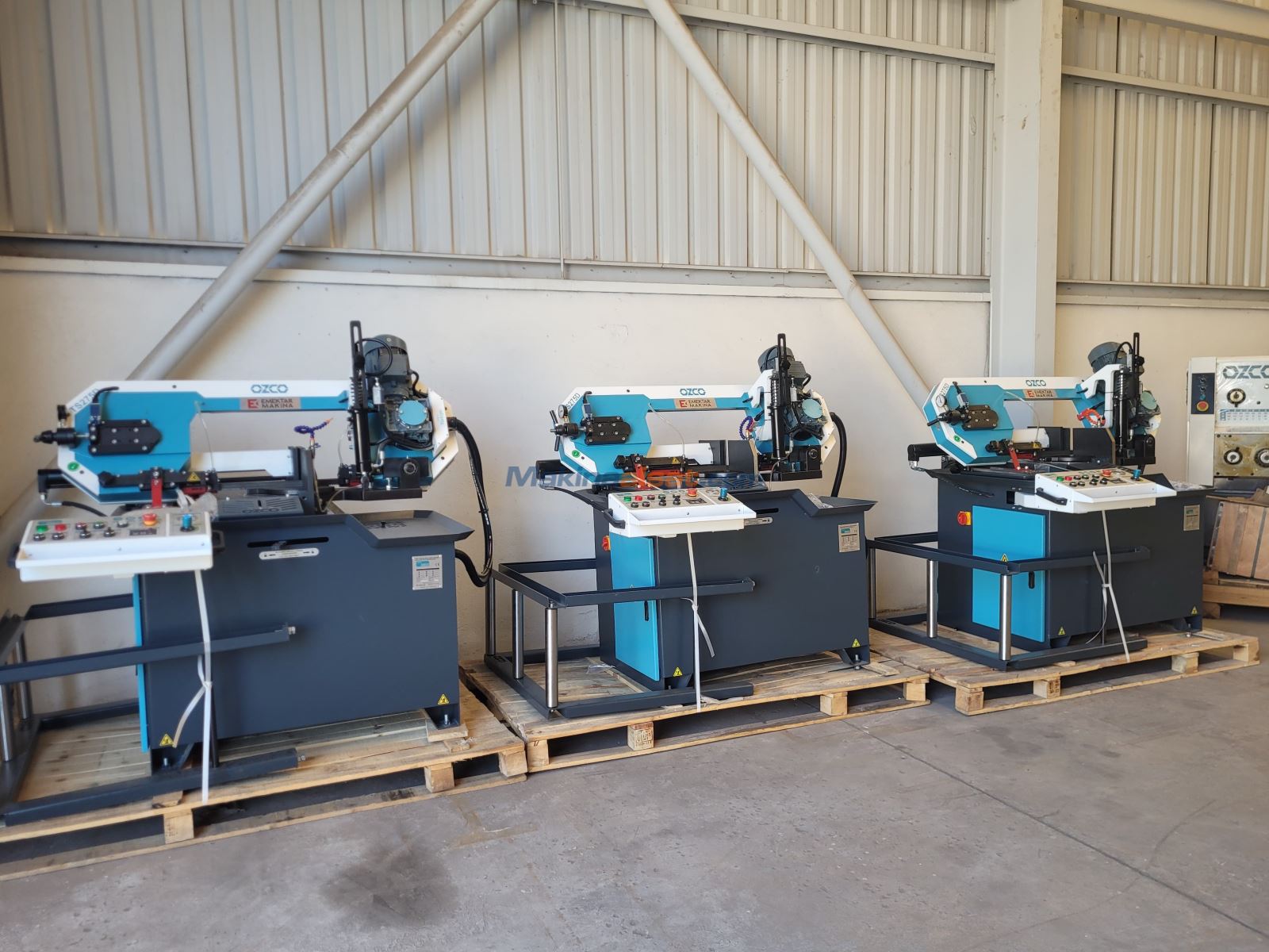 OZCO TS275D YARI OTOMATİK ÇİFT YÖN AÇILI ŞERİT TESTERE