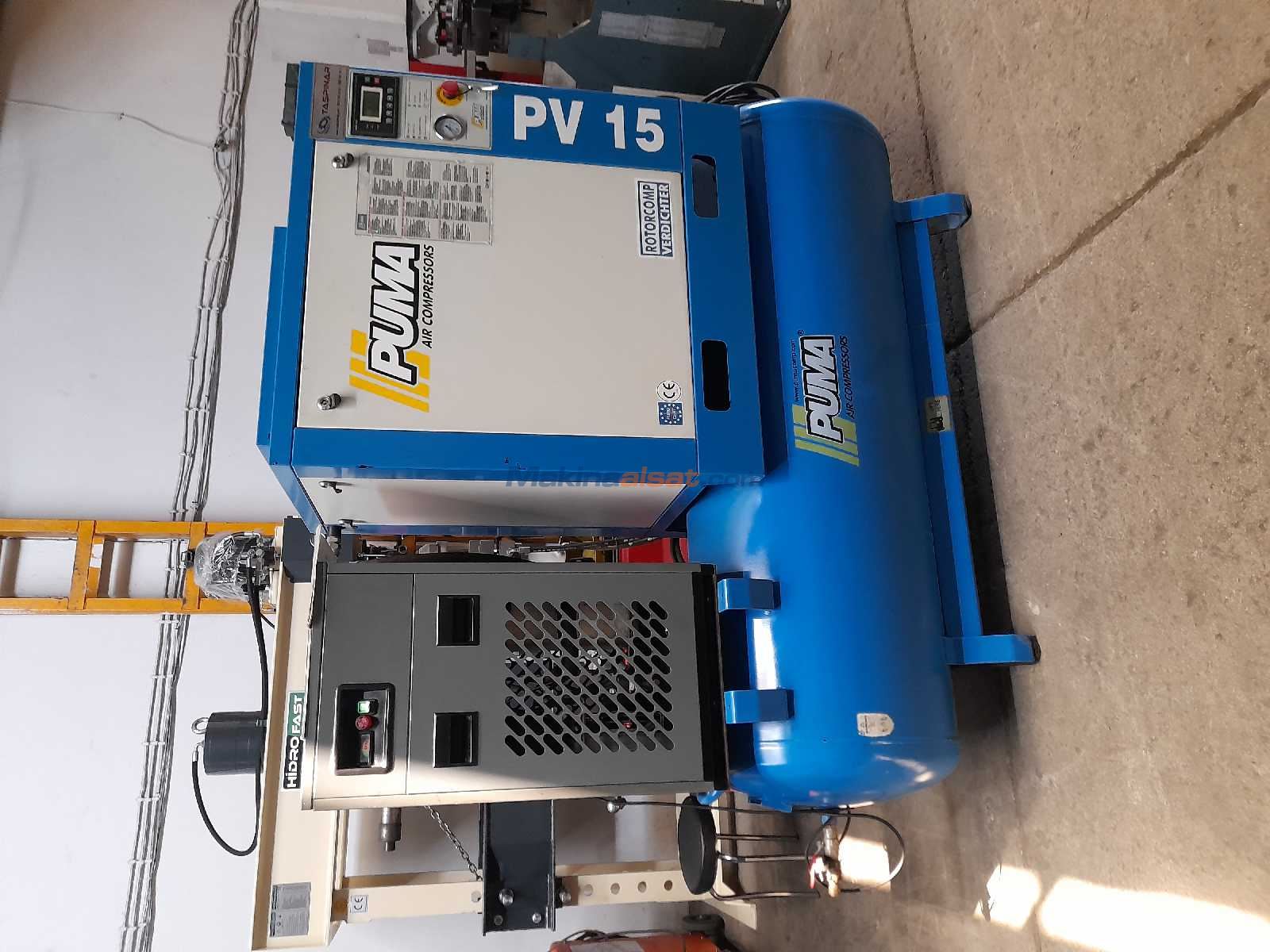 PUMA 15 HP TAM SET VİDALI KOMPRESÖR