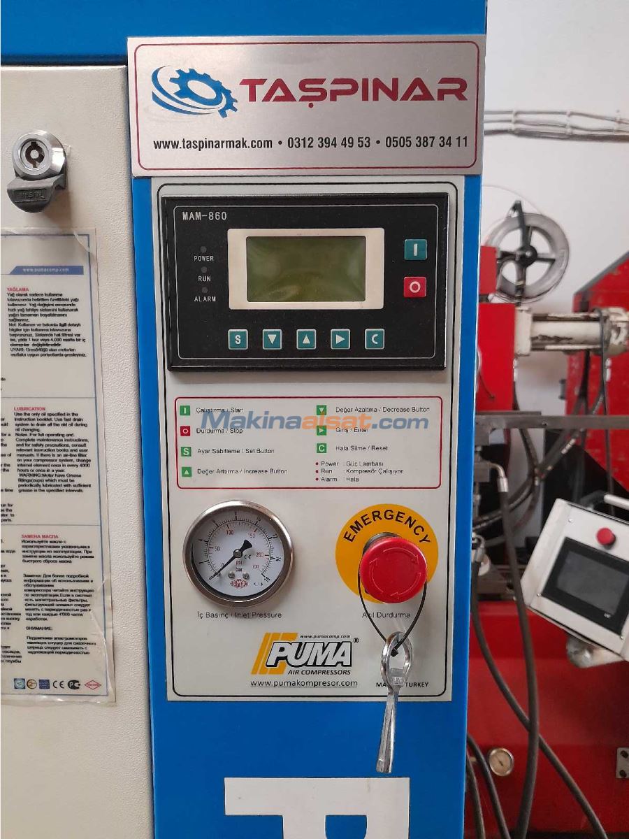PUMA 15 HP TAM SET VİDALI KOMPRESÖR