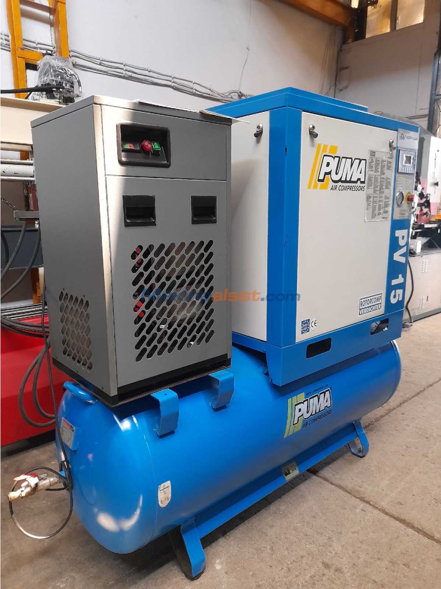 PUMA 15 HP TAM SET VİDALI KOMPRESÖR