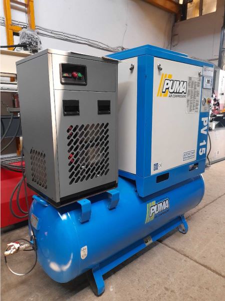 PUMA 15 HP TAM SET VİDALI KOMPRESÖR