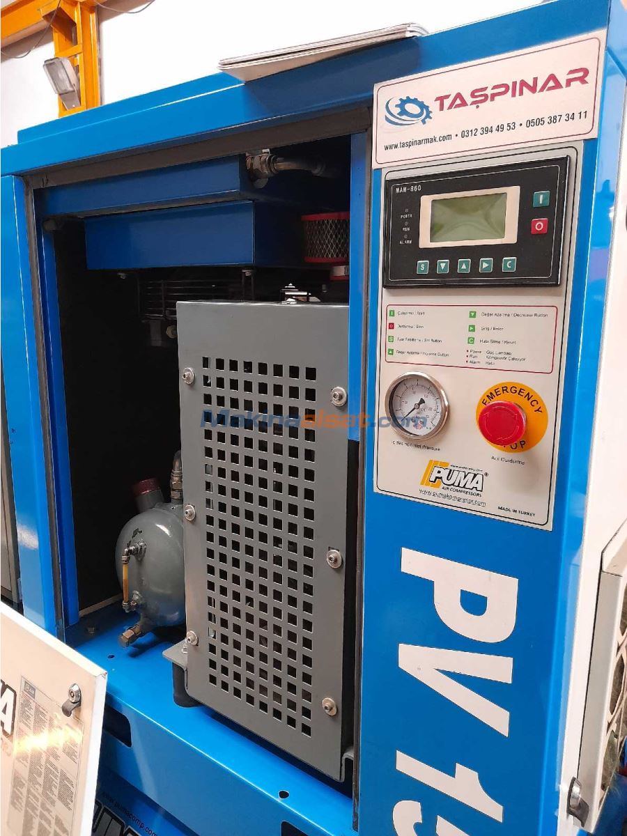 PUMA 15 HP TAM SET VİDALI KOMPRESÖR