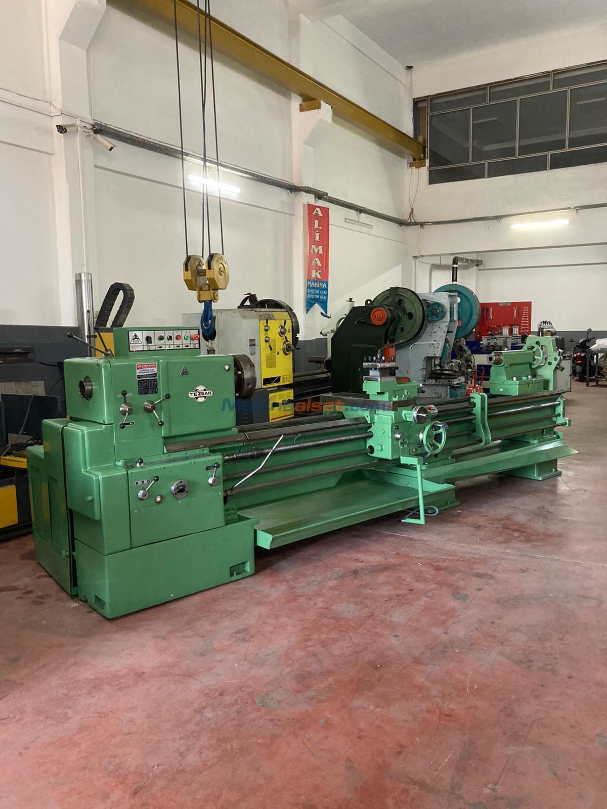tontonページ SN 71 3 METRE TEZSAN TOS TORNA Used Centre Lathe machine for sale