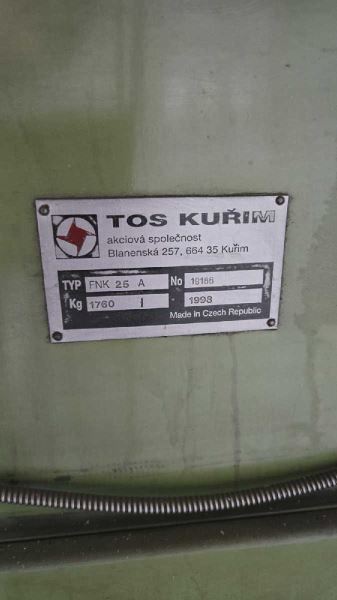 TOS KALIPÇI FREZE