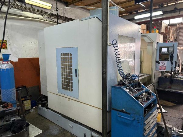 TWINHORN VP1100 KUTU KIZAKLI FANUC KONTROLLÜ DİK İŞLEM