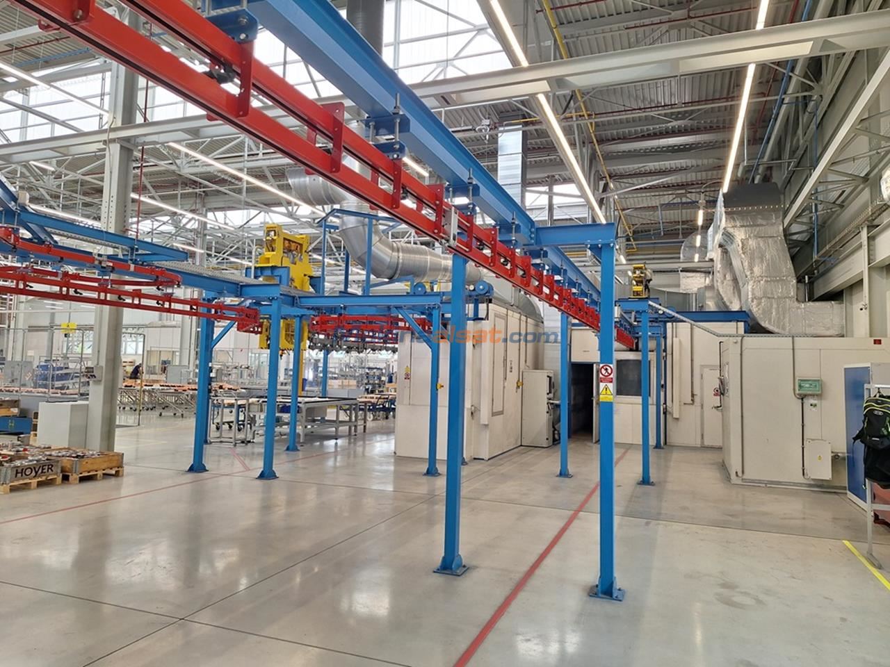 Varnishing line EKOL