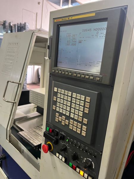 2002 Model Hanwha SL20H Cnc Kayar Otomat Torna