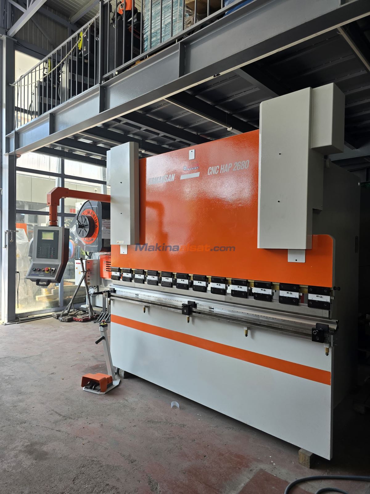 2006 MODEL ERMAKSAN 2600 X 80 TON 3 EKSEN CNC ABKANT PRES
