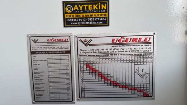 4 METRE 200 TON CNC ABKANT PRES