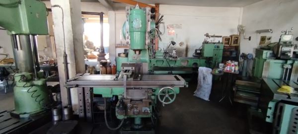 ROSCHER & EICHLER 5 MORS DİK BAŞLIKLI FREZE