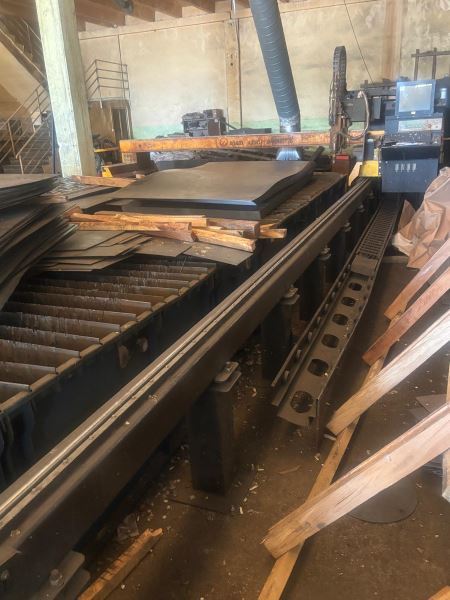 AJAN CNC 3000 x 6000 MM OKSİJEN PLAZMA KESİM