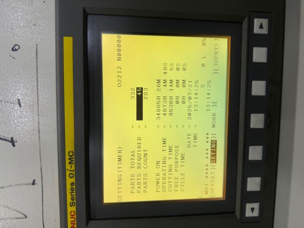 EQUIPTOP TAİWAN  4. EKSENLİ FANUC CNC DİK İŞLEME MERKEZİ