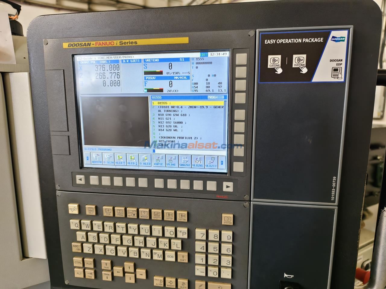 CNC lathe DOOSAN LYNX 2100A