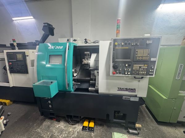 TAKİSAWA TAİWAN C EKSENLİ FANUC CNC TORNA