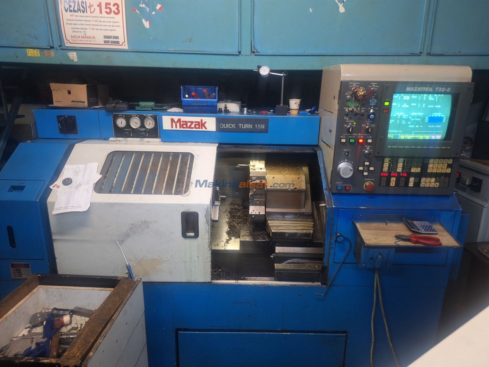 Mazak Quick Turn 15 N CNC Tonra