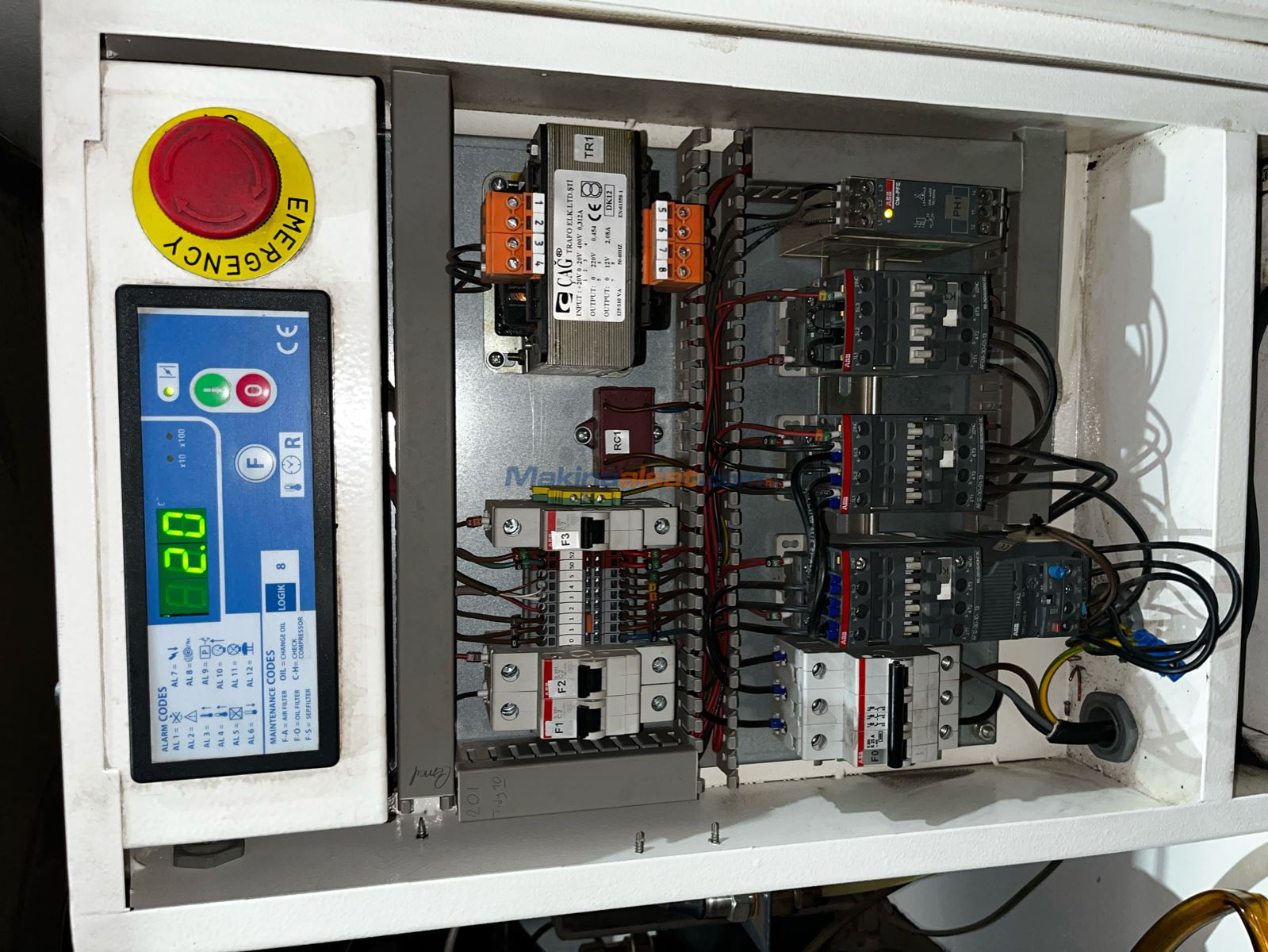 DALGAKIRAN 7.5 kw VİDALI KOMPRESÖR SET