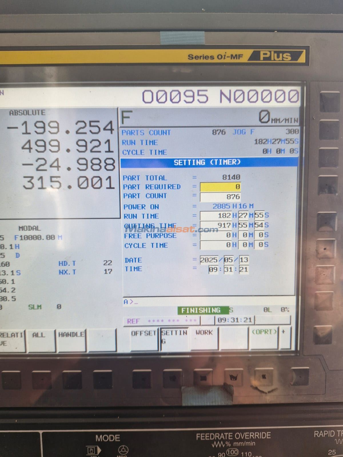 Deed V1166L Divizörlu CNC Dik İşleme Merkezi
