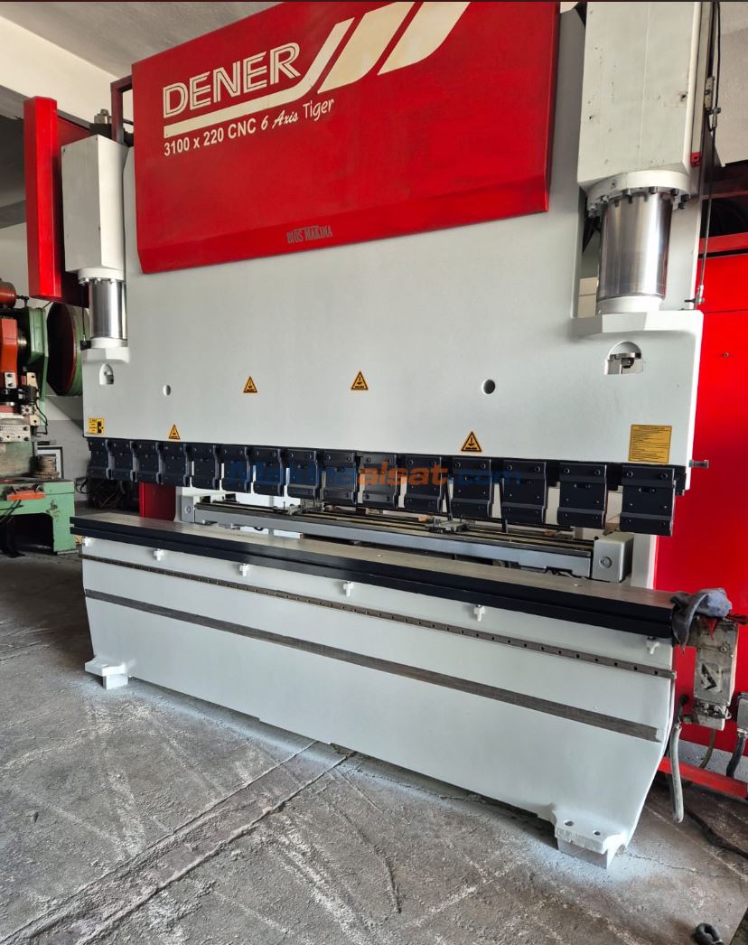 DENER CNC 3100 x 220 TONLUK HİDROLİK ABKANT