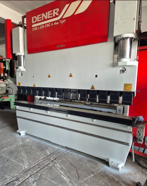 DENER CNC 3100 x 220 TONLUK HİDROLİK ABKANT