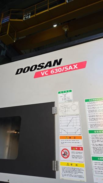 Doosan VC630/5AX (2014) CNC Torna