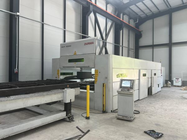DURMA HD-F 6020  (2 x 6m IPG 4KW) Fiber Lazer Kesim