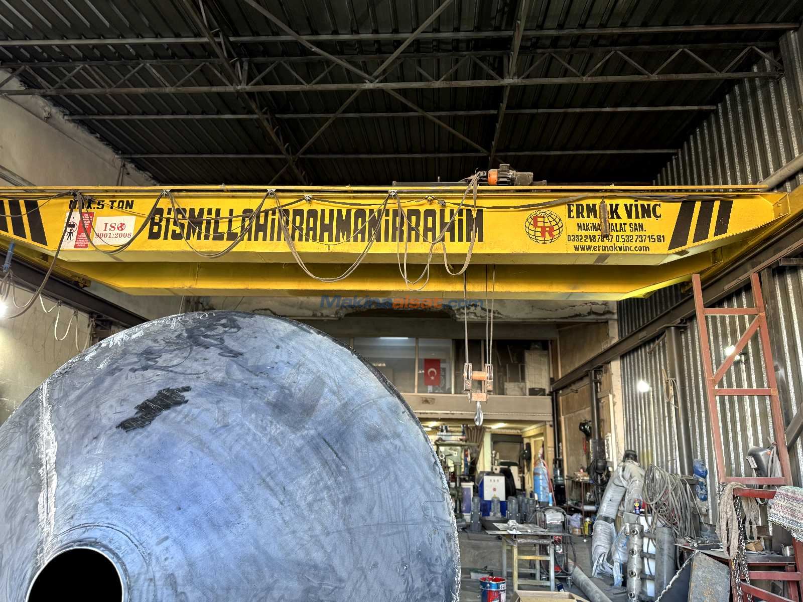 Eksiksiz Torna ve Kaynak Atölyesi