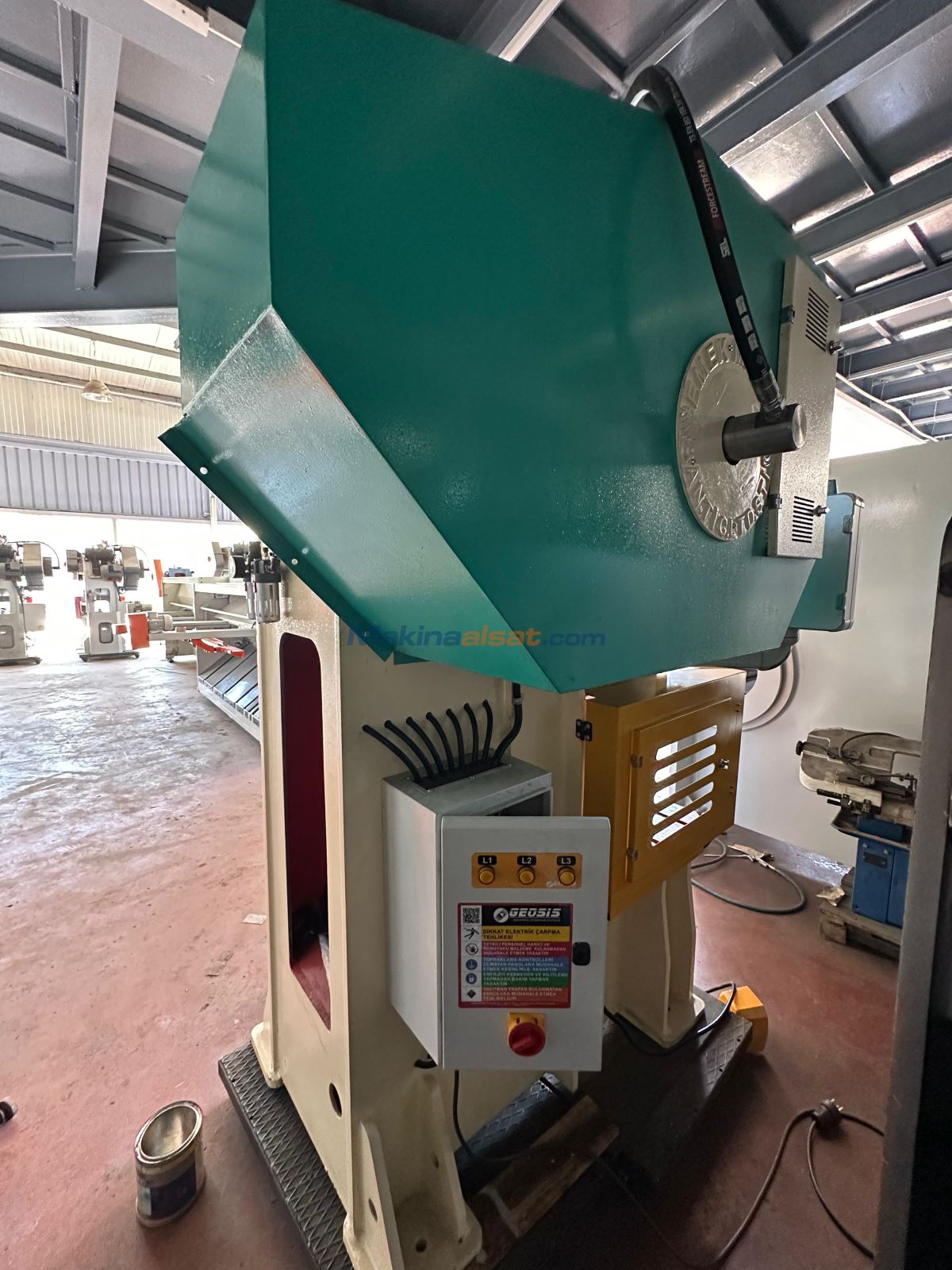 EMEK PRES 60 TON C TİPİ HIZ AYARLI HAVA KAVRAMALI EKSANTRİK PRES