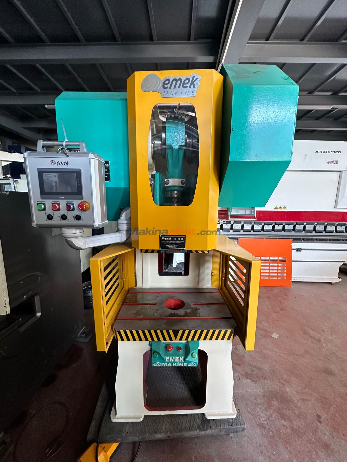 EMEK PRES 60 TON C TİPİ HIZ AYARLI HAVA KAVRAMALI EKSANTRİK PRES