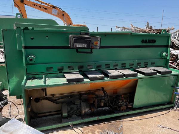 2500 x 6 mm Hidrolik Giyotin Makas