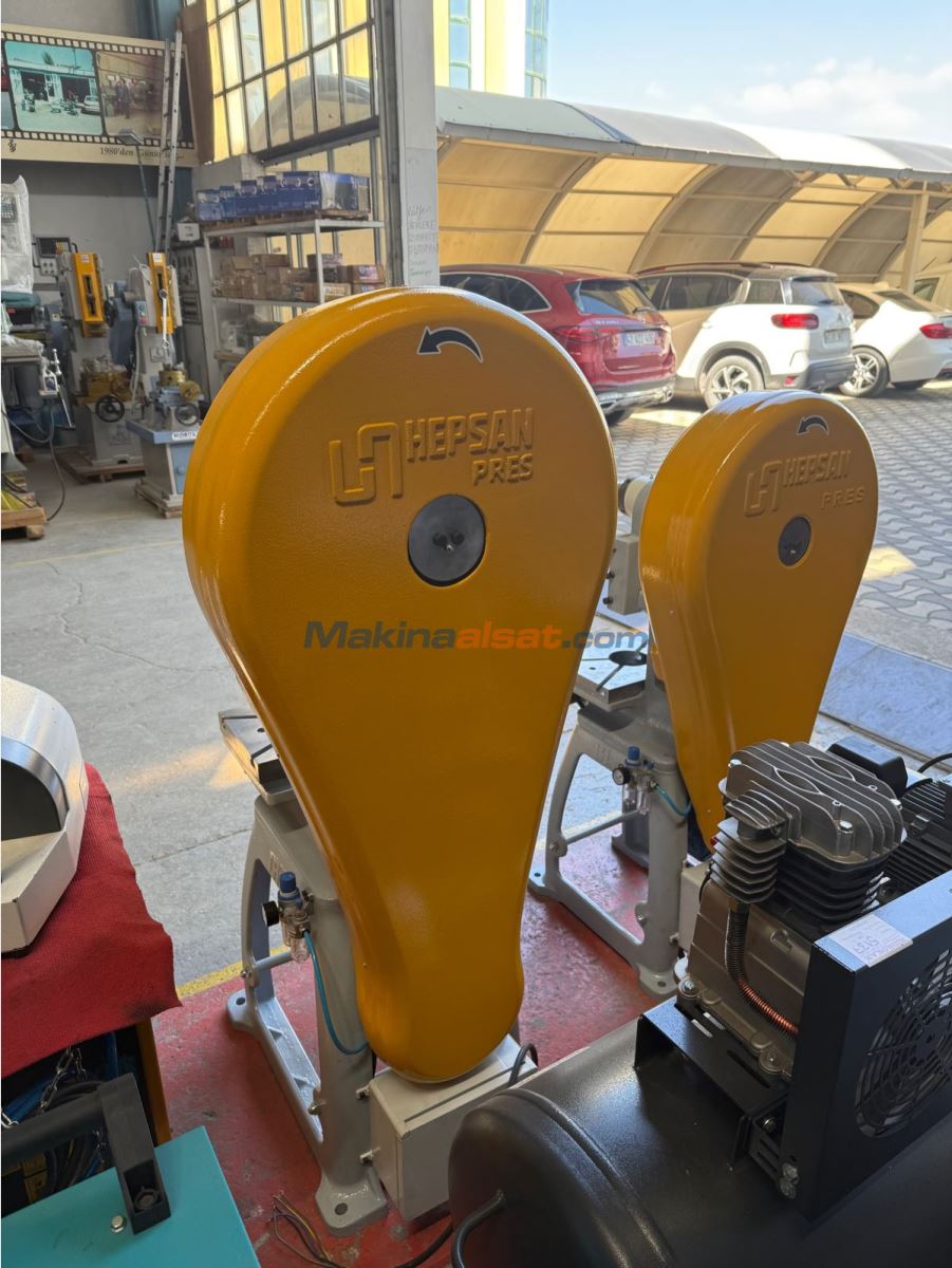 SIFIR STOK TESLİM HEPSAN PRES 15 TON EKSANTRİK PRES
