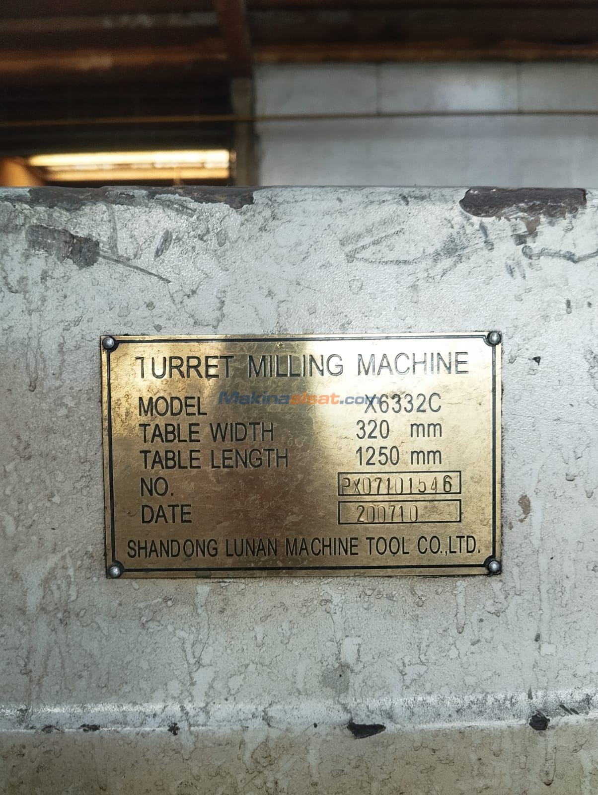 LUNNAN XC 6332 KALIPÇI FREZE
