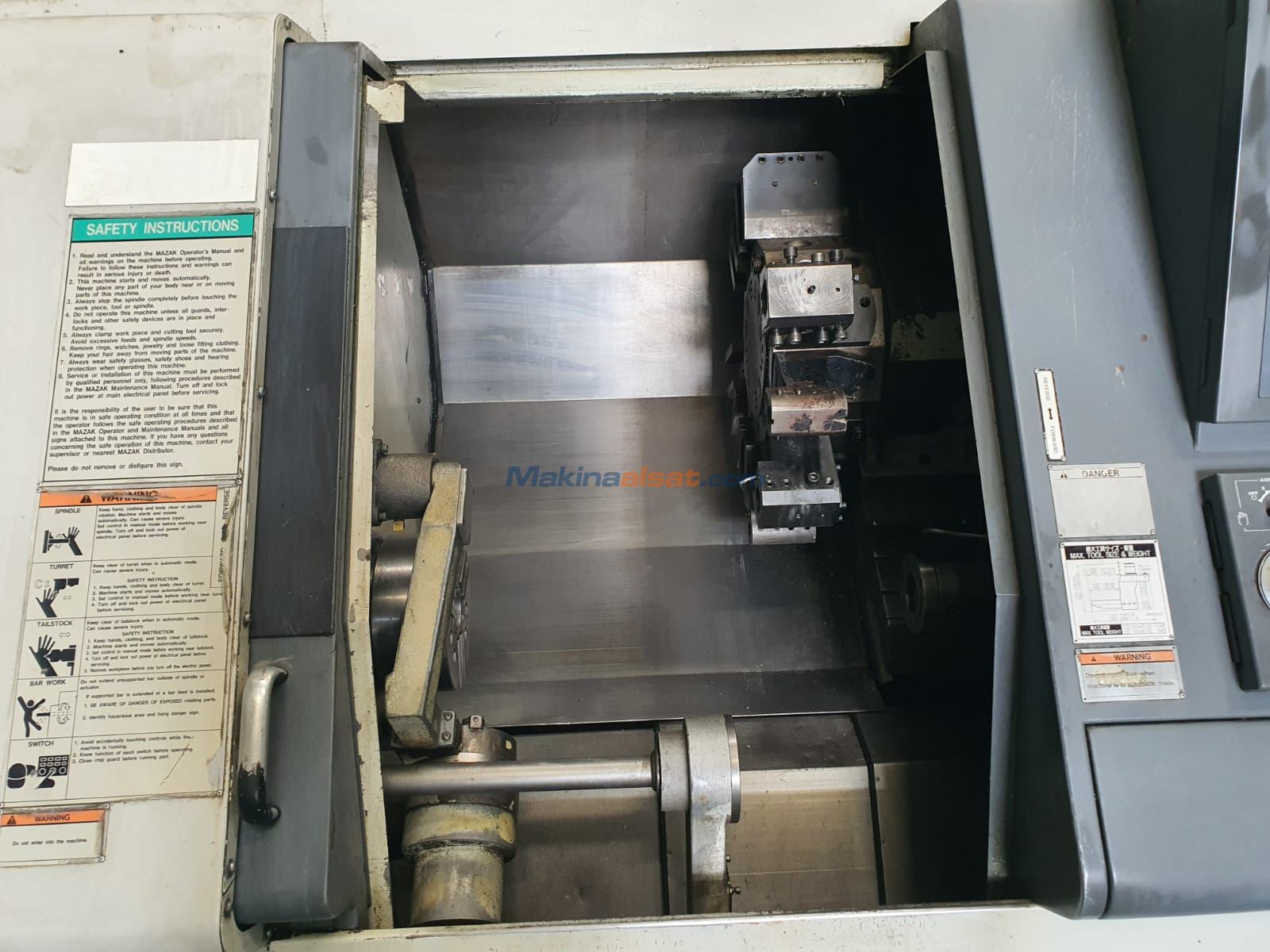 MAZAK SQT 200 MSY CNC TORNA