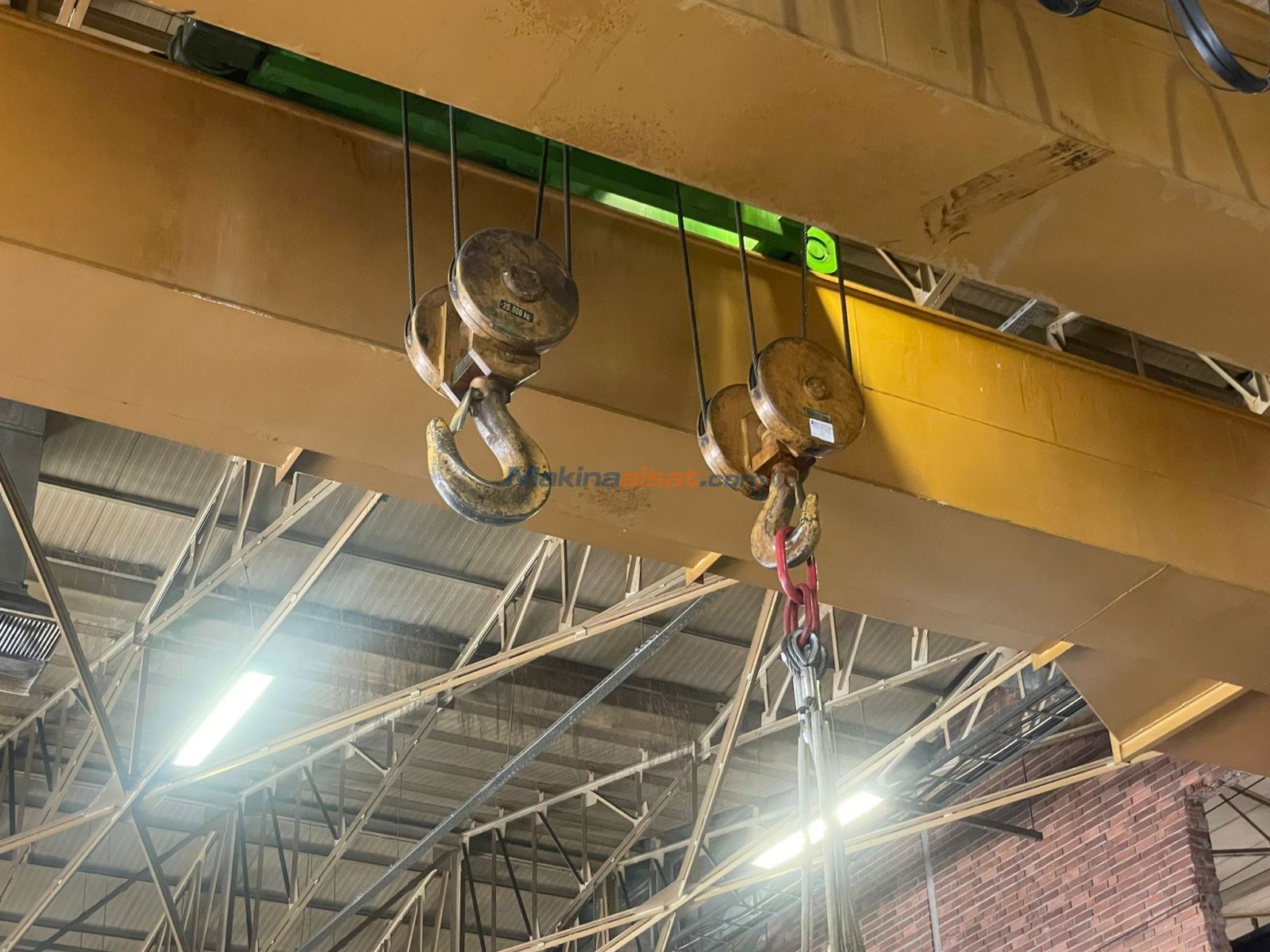 ÖZARAR MARKA 25 TON TAVAN VİNCİ