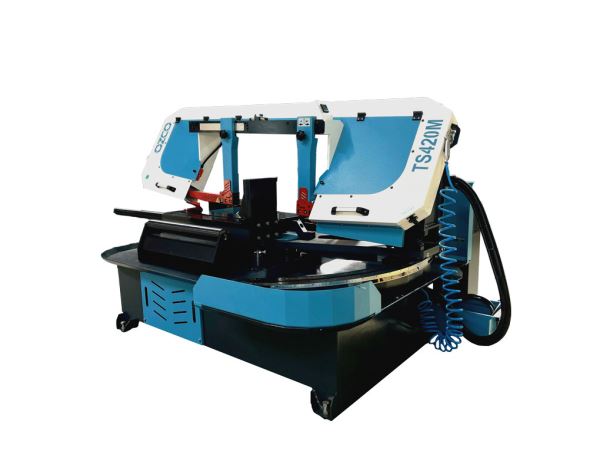OZCO TS420M Yarı Otomatik Açılı Kesim Şerit Testere