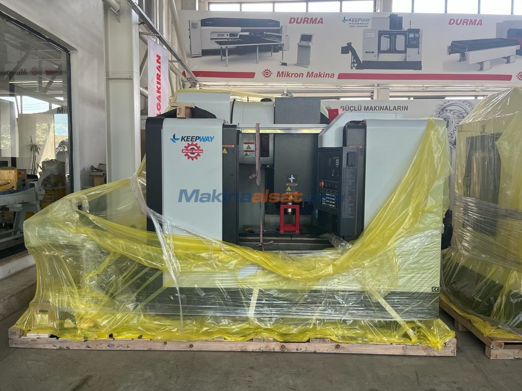 (STOK TESLİM) KEEPWAY TL-1060 (1000x600x600mm) CNC Dik İşleme Merkezi